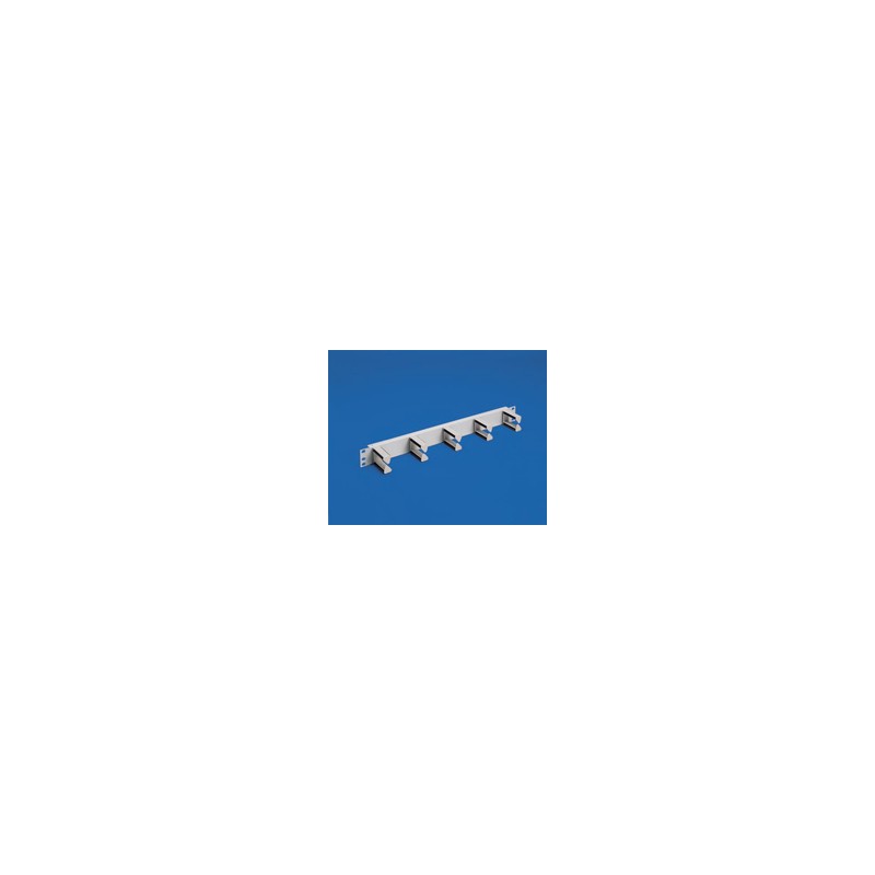 Vertiv Knurr 19'' cable routing panel 1U, W 483 Depth from 80mm, RAL 7035, sheet steel