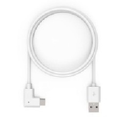 Compulocks 6FTUSB-A TO 90-Degree USB-C/Cable White