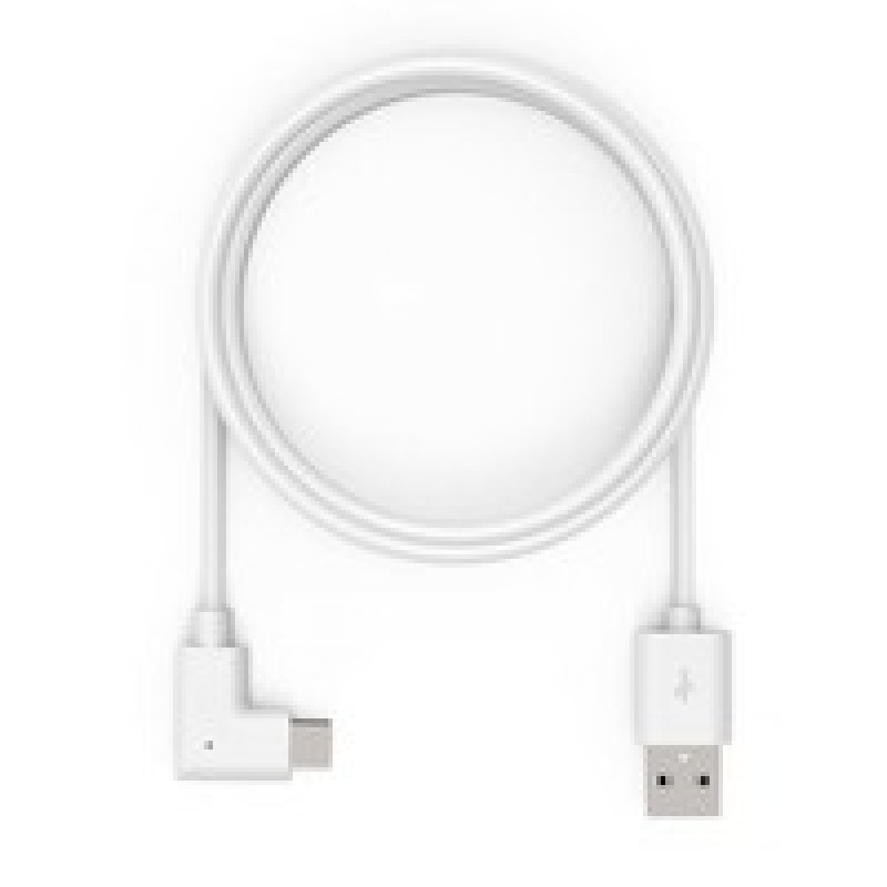 Compulocks 6FTUSB-A TO 90-Degree USB-C/Cable White