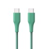 ER POWER kabel USB-C/C GRS 60W 120cm zelený