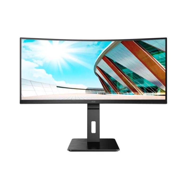 AOC/CU34P2A/34"/VA/3440x1440/100Hz/1ms/Black/3R
