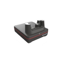 CT30 XP booted display base. Kit includes display base, power supply, UK power cord.Charging CT30 XP with protective boot