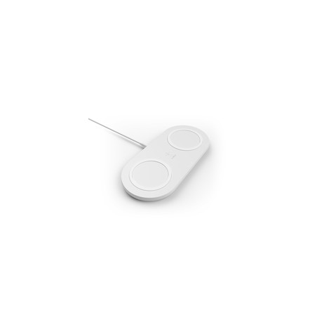 Belkin 2X10W Dual Wireless Chargingpad/W/Power Supply White