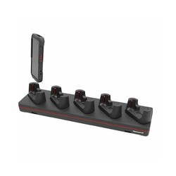 CT45 Booted 5 bay universal dock, charge up to 5pcs of CT45/CT40/CT45XP/CT40XP.