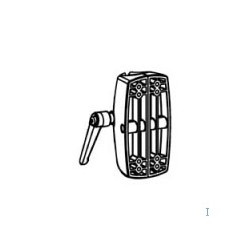 LARGE POLE CLAMP BLACK/