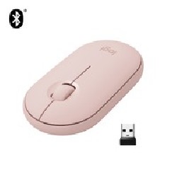 Logitech Pebble M350/Wrls Mouse - Rose - EMEA