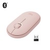PEBBLE M350/WRLS MOUSE - ROSE - EMEA