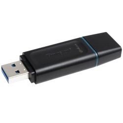 Kingston Flash Disk 64GB USB3.2 Gen 1 DataTraveler Exodia (Black + Teal)