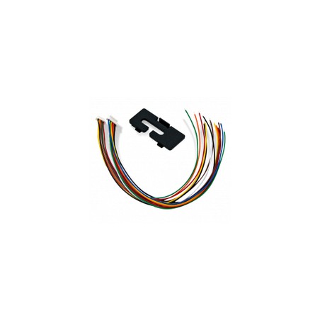 NQuire IO Kit V1.0 including 1 X Cable with SH1.0-8PIN connector, 1 X Cable with SH1.0-6PIN connector, and Cover with cable