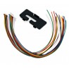 NQuire IO Kit V1.0 including 1 X Cable with SH1.0-8PIN connector, 1 X Cable with SH1.0-6PIN connector, and Cover with cable