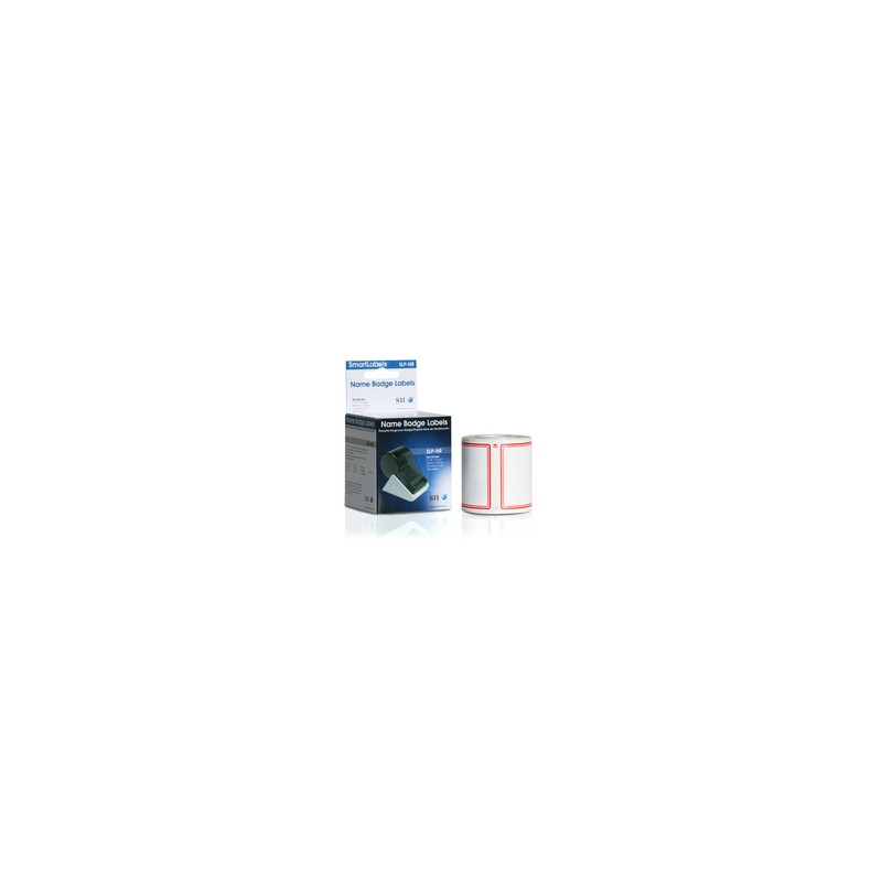 SLP-NR RED FRAME LABEL 54X70MM/161 LAB/ROLL 1 ROLL/BOX
