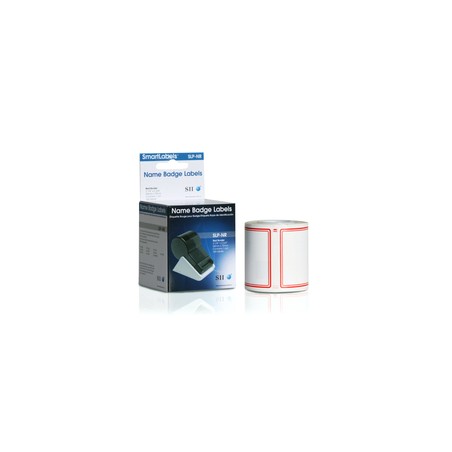 SLP-NR RED FRAME LABEL 54X70MM/161 LAB/ROLL 1 ROLL/BOX