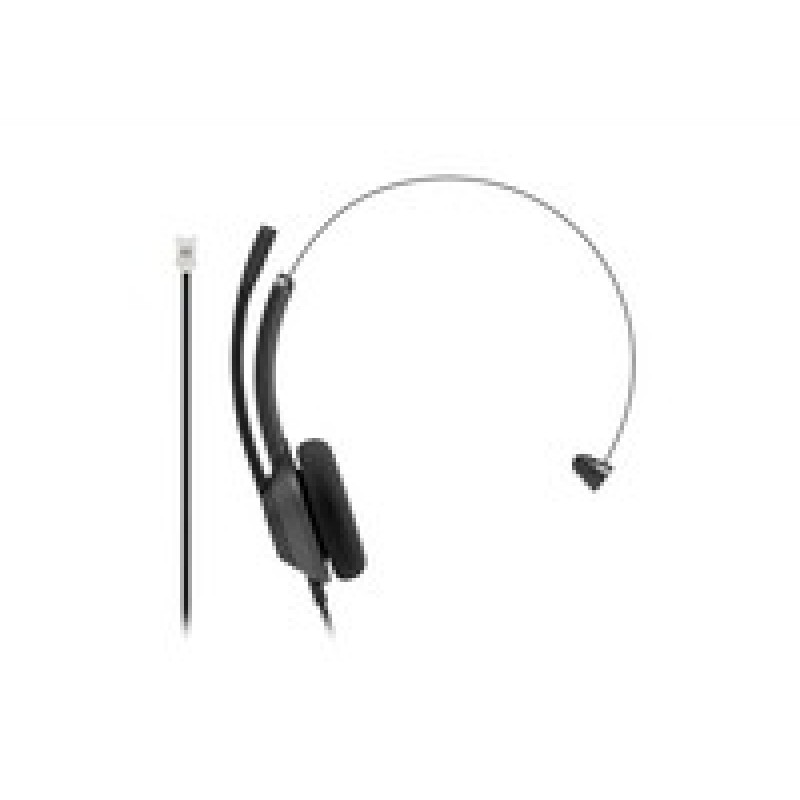 Cisco Headset 321 Wired Single ON-Ear/Carbon Black RJ9