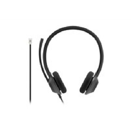 Cisco Headset 322 Wired Dual ON-Ear/Carbon Black RJ9