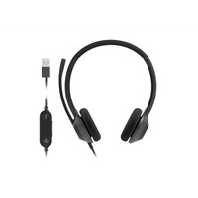 Cisco Headset 322 Wired Dual ON-Ear/Carbon Black USB-A