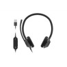 Cisco Headset 322 Wired Dual ON-Ear/Carbon Black USB-A