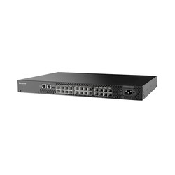 Lenovo ThinkSystem DB610S, ENT Bundle, 24 ports licensed, 24x 32Gb SWL SFPs, 1 PS