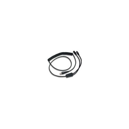 Cable, USB, Type A, Power Off Terminal, Coiled, 12 ft