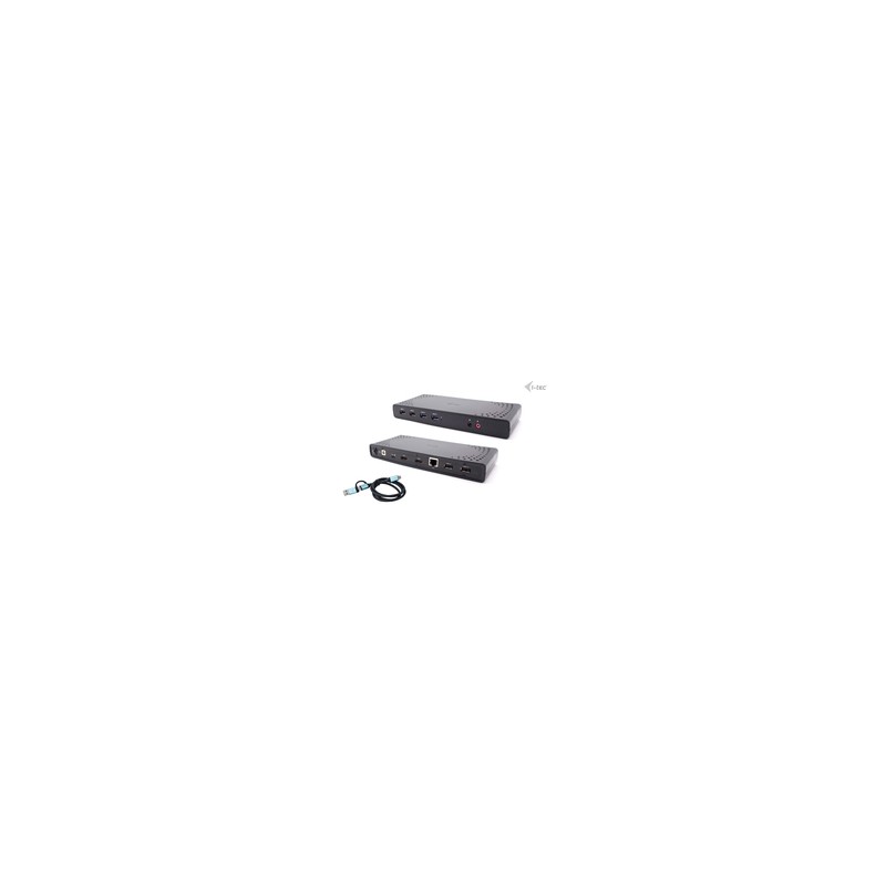 i-tec USB 3.0/USB-C/TB 2X HDMI/Docking Station + PD 85W IT VERS