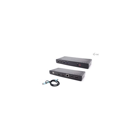 i-tec USB 3.0/USB-C/TB 2X HDMI/Docking Station + PD 85W IT VERS