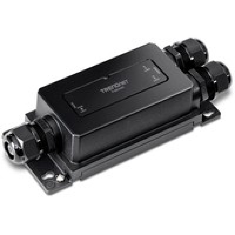 TRENDnet 2-Port Industrial Outdoor/Gigabit PoE++ Extender