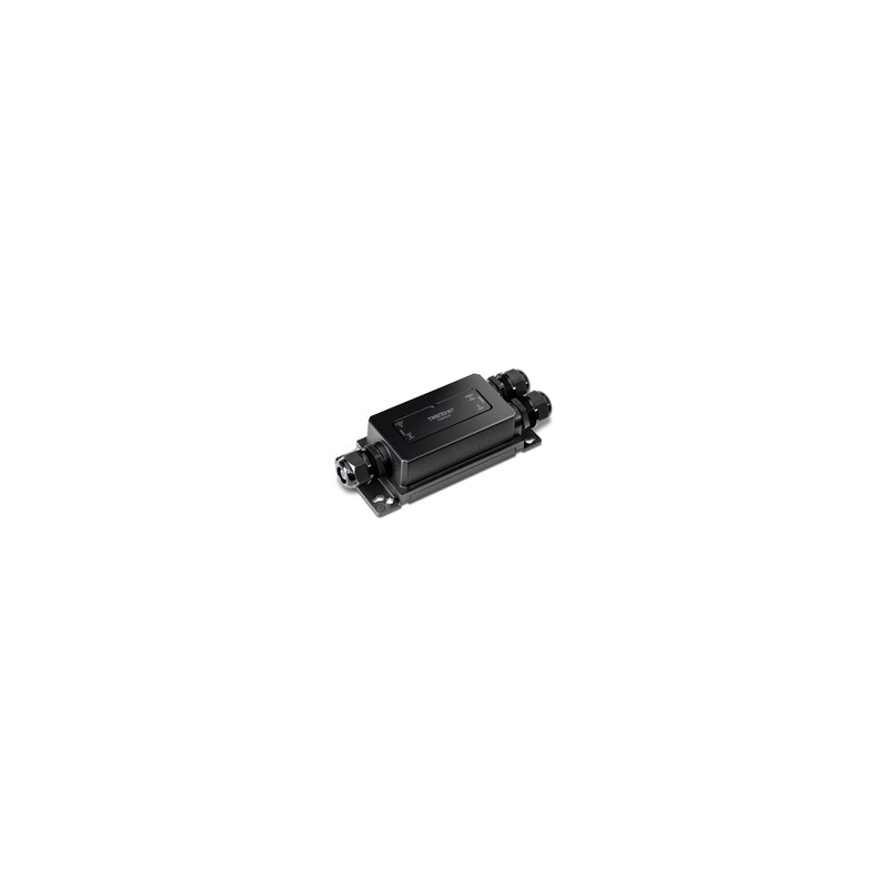 TRENDnet 2-Port Industrial Outdoor/Active/Passive PoE+ Extender