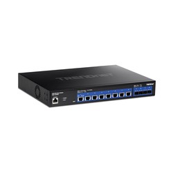 TRENDnet 12-Port 10G Web Smart Switch/8 X 10G Ports//4 X SFP+ Slots