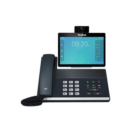 Yealink VP59 IP tel., 8" bar. LCD, 27 prog. tl., GigE, VCS