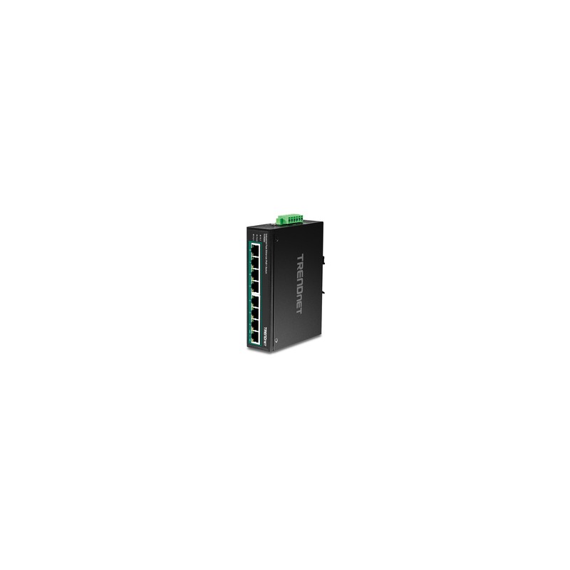 8-PORT IND.FAST ETH POE+ SWITCH/DIN-RAIL