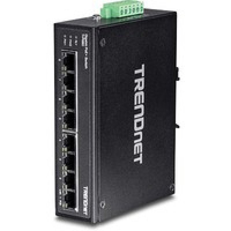 TRENDnet 8-Port Hardened Ind. Gigabit/PoE+ Switch