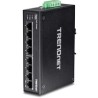8-PORT HARDENED IND. GIGABIT/POE+ SWITCH