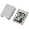 DATACOM STP jednozásuvka nad omítku Cat5e 1 x RJ45