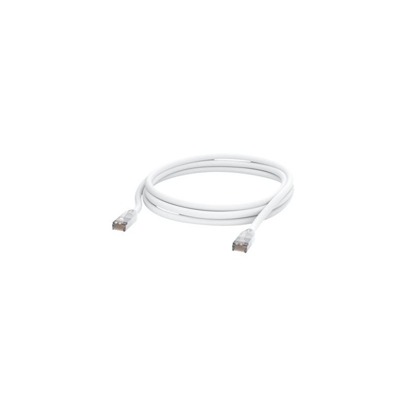 Ubiquiti UACC-Cable-Patch-Outdoor-3M-W, Venkovní UniFi patch kabel, 3m, Cat5e, bílý