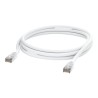 Ubiquiti UACC-Cable-Patch-Outdoor-3M-W, Venkovní UniFi patch kabel, 3m, Cat5e, bílý