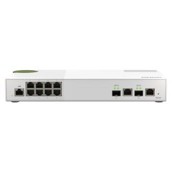 QNAP řízený switch QSW-M2108-2C (8x 2,5GbE RJ45 a 2x kombinované 10GbE SFP+ / RJ-45)