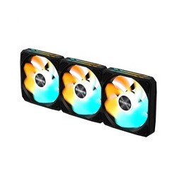 GIGABYTE ventilátor EZ CHAIN RVS FAN 3-PACK, 3x120mm, černá