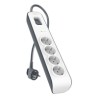 Belkin Steckdosenleiste Mit Ueberspann/4-FACH 2 Meter Netzkabel