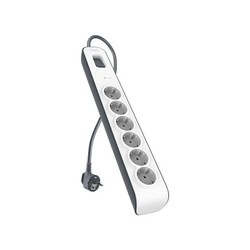 Belkin Steckdosenleiste Mit Ueberspann/6-FACH 2 Meter Netzkabel