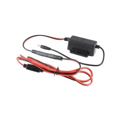 RAM hardwire charger 10-32VDC IN 12VDC OUT with DC plug & DC input wire harness.