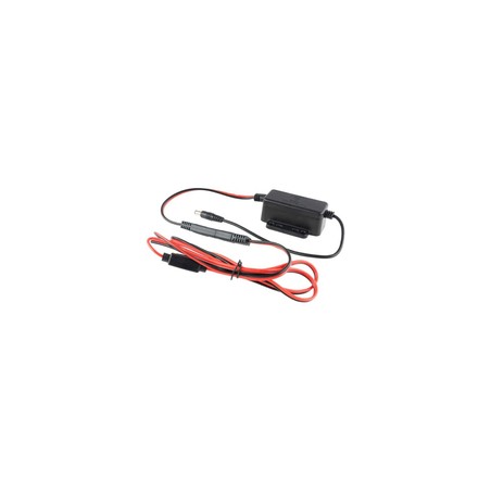 RAM hardwire charger 10-32VDC IN 12VDC OUT with DC plug & DC input wire harness.