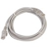 CAB 1.5 m/5 ft GREY ETHERNET