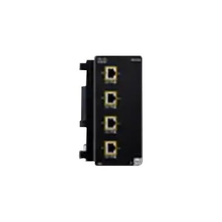 Catalyst IE3300 Expansion Module with 4 2.5G Copper (4PPoE)