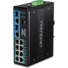 TRENDnet 10-Port Industrial Gigabit/PoE++ DIN-Rail Switch