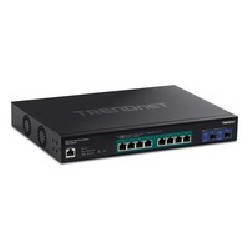 TRENDnet 10-Port 2.5G Web Smart PoE+/Switch With 10G SFP+ Slots