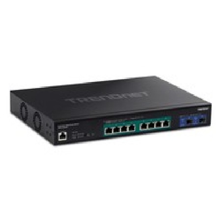 TRENDnet 10-Port 2.5G Web Smart PoE+/Switch With 10G SFP+ Slots