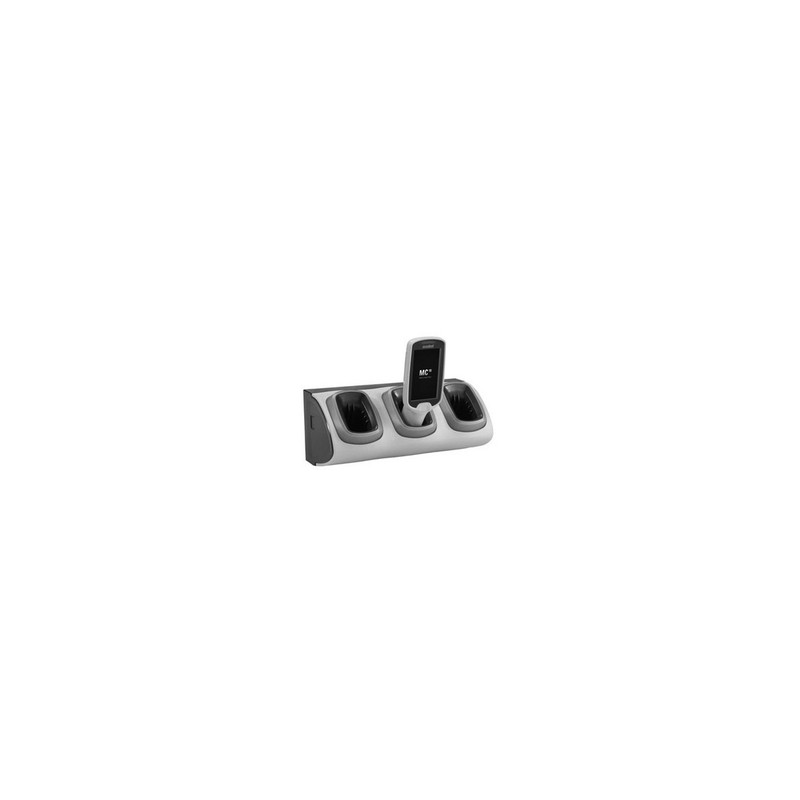 Zebra MC18 3-Slot Locking Cradle, HD