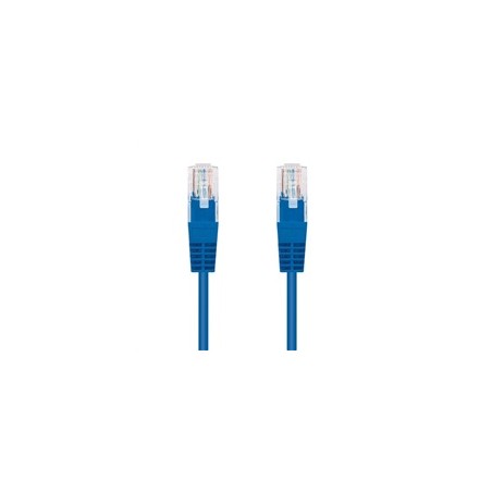 C-TECH kabel patchcord Cat5e, UTP, modrý, 1m