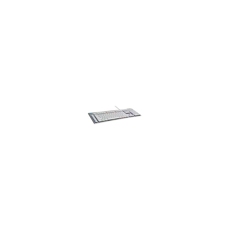 Logitech G815 RGB Mechanical Gaming KBD/GL Tactile - White - UK - INTNL