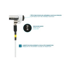 NANO SLIM ROTATING SECURITY/LOCK COMPATIBLE MK