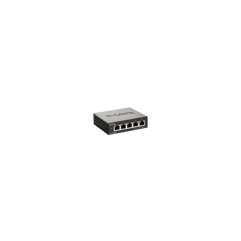 D-Link DGS-1100-05V2 5-port Gigabit Smart Managed switch, fanless